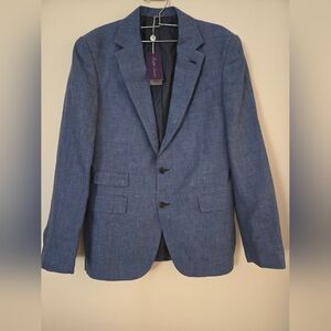 Ralph Lauren Purple Label Chambray Blazer